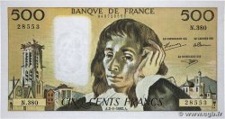 500 Francs PASCAL FRANCIA  1992 F.71.49 SC+