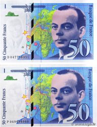 50 Francs SAINT-EXUPÉRY modifié Lot FRANCE  1999 F.73.05