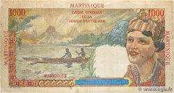 1000 Francs Union Française MARTINIQUE  1946 P.33 F