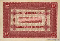20 Lire ITALY  1918 PM.07 VF+