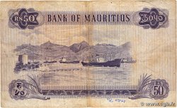 50 Rupees MAURITIUS  1967 P.33c F