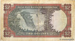 2 Dollars RHODÉSIE  1974 P.31h TB