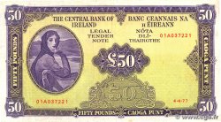 50 Pounds IRLANDE  1977 P.068c TB+