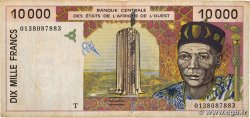 10000 Francs WEST AFRIKANISCHE STAATEN  2001 P.814Tj fS