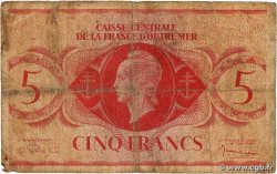 5 Francs AFRIQUE ÉQUATORIALE FRANÇAISE  1943 P.15c G