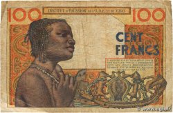 100 Francs FRENCH WEST AFRICA  1957 P.46 SGE