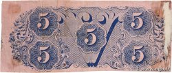 5 Dollars CONFEDERATE STATES OF AMERICA Richmond 1862 P.51c F