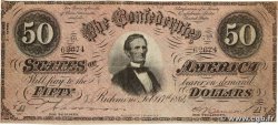 50 Dollars CONFEDERATE STATES OF AMERICA Richmond 1864 P.70