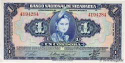 1 Cordoba NICARAGUA  1945 P.090b