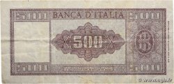 500 Lire ITALIA  1948 P.080a BC+