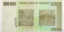 500000 Dollars ZIMBABWE  2008 P.76a FDC