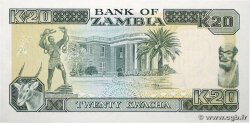 20 Kwacha ZAMBIE  1989 P.32b NEUF