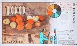 100 Francs CÉZANNE FRANCE  1997 F.74.01 UNC