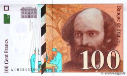 100 Francs CÉZANNE FRANCE  1997 F.74.01 UNC