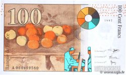 100 Francs CÉZANNE FRANCE  1997 F.74.01 UNC