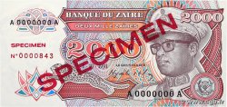 2000 Zaïres Spécimen ZAIRE  1991 P.36s UNC-