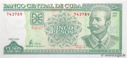 5 Pesos CUBA  2004 P.116g NEUF