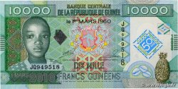 10000 Francs Commémoratif GUINÉE  2010 P.45