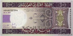 100 Ouguiya MAURITANIA  2015 P.16b UNC