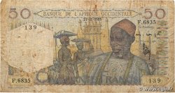 50 Francs AFRIQUE OCCIDENTALE FRANÇAISE (1895-1958)  1953 P.39 B