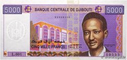 5000 Francs DJIBOUTI  2002 P.44