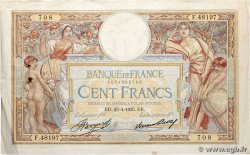 100 Francs LUC OLIVIER MERSON grands cartouches FRANCE  1935 F.24.14