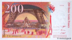 200 Francs EIFFEL FRANCE  1996 F.75.02 UNC-