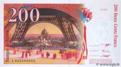 200 Francs EIFFEL FRANCE  1996 F.75.02 UNC-