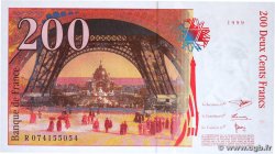 200 Francs EIFFEL FRANKREICH  1999 F.75.05 ST