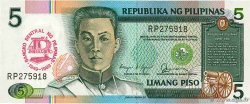 5 Pesos Commémoratif PHILIPPINES  1989 P.177a