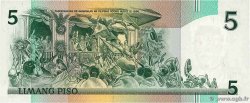 5 Pesos Commémoratif PHILIPPINES  1989 P.177a UNC