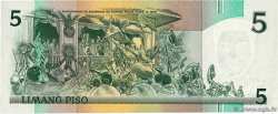 5 Pesos Commémoratif PHILIPPINES  1990 P.178a UNC