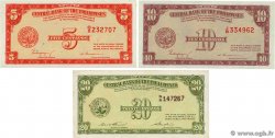 5, 10, 20 Centavos Lot PHILIPPINES  1942 P.126, P.128 et P.130b