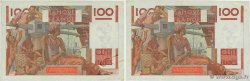 100 Francs JEUNE PAYSAN Lot FRANCIA  1946 F.28.11 SPL