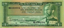 1 Dollar ETIOPIA  1966 P.25a FDC