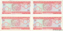 20 Francs Lot BURUNDI  1988 P.27b UNC