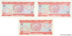 20 Francs Lot BURUNDI  1991 P.27c NEUF