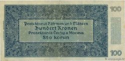 100 Korun BOHEMIA & MORAVIA  1940 P.07a XF