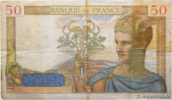 50 Francs CÉRÈS modifié FRANCE  1940 F.18.39 VF