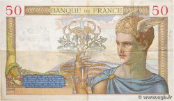 50 Francs CÉRÈS modifié FRANCE  1938 F.18.18 VF