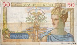 50 Francs CÉRÈS FRANCE  1937 F.17.33 F+