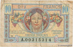 10 Francs TRÉSOR FRANÇAIS FRANCE  1947 VF.30.01