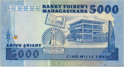 5000 Francs - 1000 Ariary MADAGASCAR  1983 P.069a F