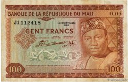 100 Francs MALI  1960 P.07a TB