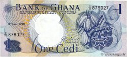 1 Cedi GHANA  1969 P.10b