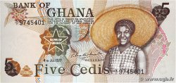 5 Cedis GHANA  1977 P.15b