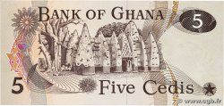 5 Cedis GHANA  1977 P.15b UNC