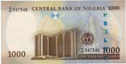 1000 Naira NIGERIA  2013 P.36j XF