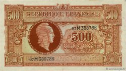 500 Francs MARIANNE fabrication anglaise FRANCIA  1945 VF.11.02 q.SPL