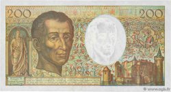 200 Francs MONTESQUIEU FRANCIA  1992 F.70.12a EBC